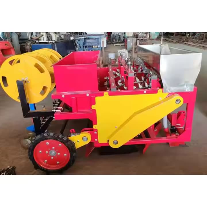 Kína gyári fokhagyma ültetőgép vetőmag -kalibrációs technológiai hibaarány<2% Bulk Order Discount Tractor Garlic planter